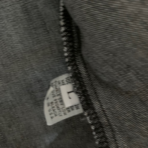 LUX BLACK DENIM jacket size L - Picture 3 of 4